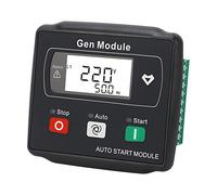 BROLEO Genset Control Module, Silicone Buttons LED Indicator Light DC8-35V Generator Controller for Engine