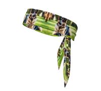 BROLEO German Shepherd Dog printing Sports headscarf, sweat absorbing and breathable, motion headband, double-sided kerchief
