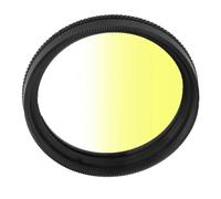 BROLEO Gradient Filter, 40.5mm Lens Filter with Multilayer Coating for Cameras (Gradient Yellow)