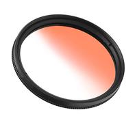 BROLEO Gradient Filter, 58mm Waterproof Lens Filter for Cameras (Orange Gradient)
