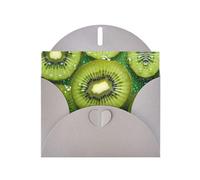 BROLEO Gray Greeting Card kiwi fruit Picture for Christmas, Children's Birthday, Valentine's Day, and Party Invitation