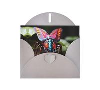 BROLEO Gray Greeting Card Strange Insects Picture for Christmas, Children's Birthday, Valentine's Day, and Party Invitation