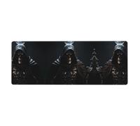 BROLEO Grim-Reaper Printing Extra Large Mouse Pad, Computer Office Anti Slip Gaming Keyboard Thickened Version 12x31.5in