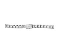 BROLEO Metal Watch Band, Quick Release Silver Stainless Steel Watch Band for Men and Women (12mm)