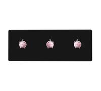 BROLEO Piggy Bank Printing Extra Large Mouse Pad, Computer Office Anti Slip Gaming Keyboard Thickened Version 12x31.5in