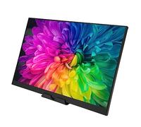 BROLEO Portable Display Screen, 16 Inch High Refresh Rate Dual HD Multimedia Interface Touch Screen Monitor for Home