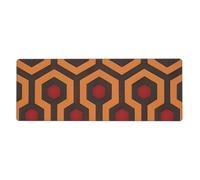 BROLEO Shining Overlook Printing Extra Large Mouse Pad Strong Adhesion, Durable, Precise Locking Edge 12x31.5in