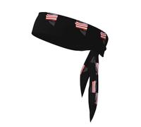 BROLEO Soldier with national flag Prints Sports headscarf, sweat absorbing and breathable, motion headband, double-sided kerchief