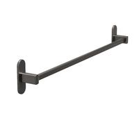 BROLEO Wall Mounted Shoe Rack, Aluminum Slipper Holder, Space Saving, Modern Gray, Easy Install, Versatile Storage