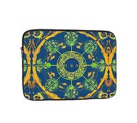 BROLEO Yin Yang Totem Prints Portable Shockproof Laptop Sleeve Case 17 inch for Men and Women's Business Travel, School, and Office Daily Use