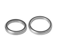 BroLuka 2Pcs Steel Bicycle Headset Bearings, Replacement for Trek Domane Emonda Madone with Knock Block Systems, 30.15x41x6.5mm and 40x51x6.5mm Sizes