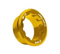 BroLuka Bike Cassette Lockring, Compatible with Shimano Micro Spline 12 Speed, Durable Alloy Flywheel Ring Cover, Secure Locking for MTB, Road Bike（Red）