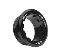 BroLuka Bike Cassette Lockring, Compatible with Shimano Micro Spline 12 Speed, Durable Alloy Flywheel Ring Cover, Secure Locking for MTB, Road Bike（Red）
