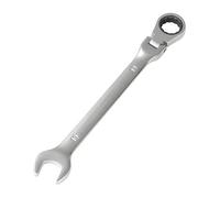 BroLuka Flex Head Ratchet Spanner 13MM Alloy Steel 72 Teeth 12 Point, Adjustable Ratchet Wrench Tooth Gear System for Industrial Manufacture、Home Maintance、Vehicle Repairing