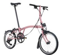 Brompton C Line 12 Speed Flamingo Pink