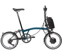 Brompton Electric C Line 12 Speed Ocean Blue