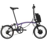 Brompton Electric C Line 12 Speed Pop Lilac