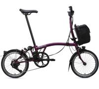 Brompton Electric C Line 4 Speed - e-Motiq system Amethyst Lacquer