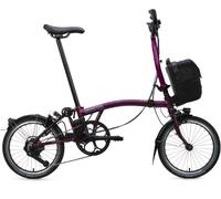 Brompton Electric C Line 4 Speed - e-Motiq system Amethyst Lacquer