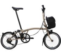 Brompton Electric C Line 4 Speed - e-Motiq system Dune Sand