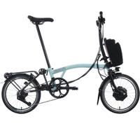 Brompton Electric C Line 4 Speed With Roller Frame - Nearly New Turkish Green