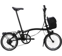 Brompton Electric C Line - Mid Bar with Roller Rack - E-Motiq - Black One Size
