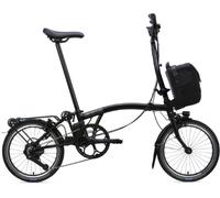 Brompton Electric C Line 4 Speed with SuperRoll+ - e-Motiq system Matt Black