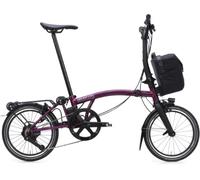 Brompton Electric P Line 4 Speed with SuperRoll+ - e-Motiq system Amethyst Lacquer