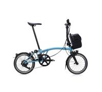 Brompton Electric P Line with Handlebar Control - 4-Speed Folding Bike CLOUD METALLIC MID