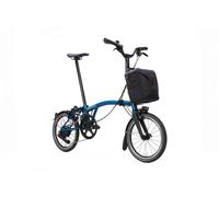 Brompton Electric P Line with Handlebar Control - 4-Speed Folding Bike PACIFIC LACQUER MID