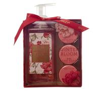 Brompton & Langley Winter Bloom Hand Care Gift Set - Foaming Hand Wash 530ml & 3 Mini Hand Soaps 30g Each with Luxurious Winter Floral Fragrance
