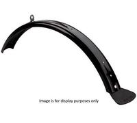 Brompton Front Mudguard Blade & Flap - Black One Size