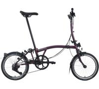 Brompton P Line 12 Speed Amethyst Lacquer