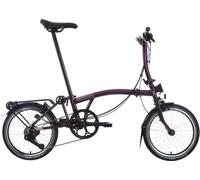 Brompton P Line 12 Speed With Roller Frame Amethyst Lacquer