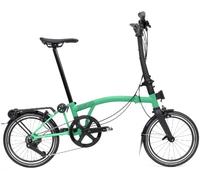Brompton P Line V2 4 speed with Roller Frame Palm Green