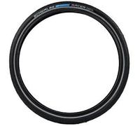 Brompton Schwalbe Marathon Racer Tyre with Reflective Strip - Black One Size