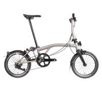 Brompton T Line Folding Bike - 4-Speed TITANIUM LOW