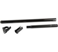 Brompton Telescopic Snap Fit Steel Seat Post Black