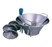 Bron Mandolin J166 Tellier Moulin supplied with 3 different Sieves, Stainless Steel, 310 mm