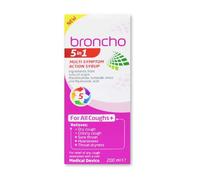 Broncho 5 in 1 Multi-Symptom Action Syrup 200ml 0156019