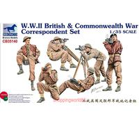 Bronco 1/35 35140 WWII British & Commonwealth War Correspondent Set