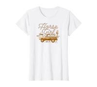 Bronco Horse Girl T-Shirt