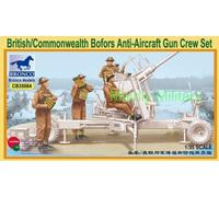 Bronco Models 1/35 British/Commonwealth Bofors Anti-Aircraft Gun Crew ~ CB35084