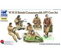 Bronco Models 1/35 WWII British/Commonwealth AFV Crew set