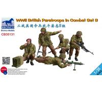 Bronco Models CB35131 1:35 WWII British Paratroops In Combat Set B