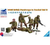 Bronco Models CB35131 1:35 WWII British Paratroops In Combat Set B