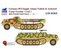 Bronco Models CB35214 1:35 German SWS Supply Ammo Vehicle & Armored Cargo Versio