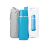 Brondell GoSpa Advanced Portable Bidet for Travel-Pop-Up Nozzle System -High-Quality Compact Bidet with Discreet Travel Bag for Convenient Storage-400mL, Blue