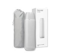 Brondell GoSpa Advanced Portable Bidet for Travel-Pop-Up Nozzle System -High-QualityCompact Bidet with Discreet Travel Bag for Convenient Storage-500mL, Gray