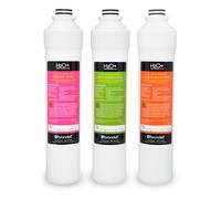 Brondell H2O+ Coral Three-Stage Carbon Block Replacement Water Filter Set (UF-35) by Brondell